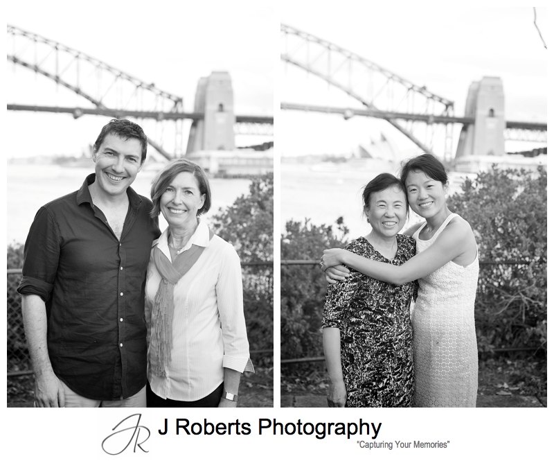 Adult children with their mothers - sydney family portrait photography